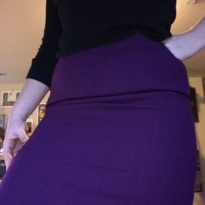 Vintage purple skirt